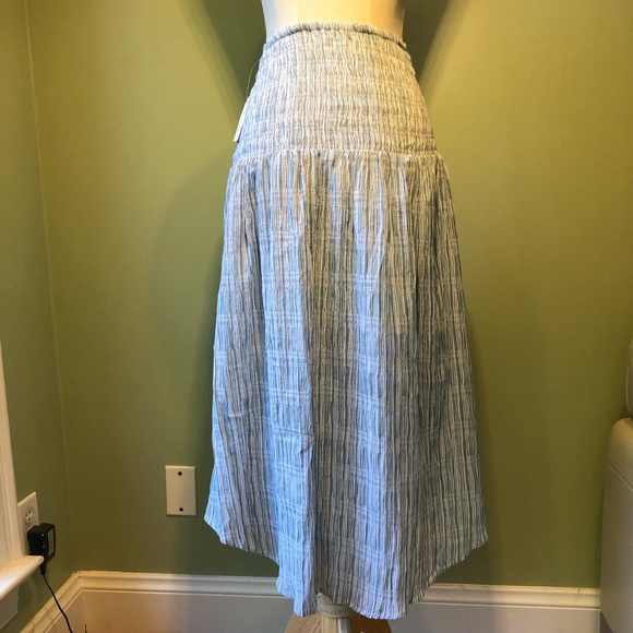 Anthropologie Karyn Smocked Midi Skirt - Picture 11 of 15